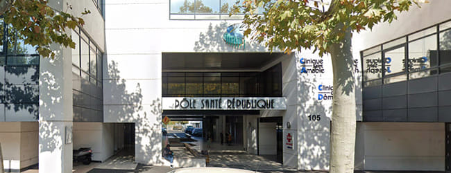 Entrée Pole Santé République